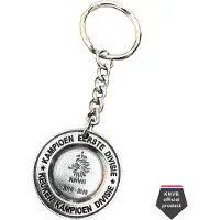 Knvb Sleutelhanger Kampioensschaal KeukenKampioenDivisie 18/19 - Fc Twente - Fc Twente Kampioen - Voetbal - Officieel product - Fc Twente Artikelen - Supporter Fc Twente - Twente Artikelen