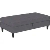 Dorel Home Hocker met bergruimte Presley Hocker met bergruimte, vrij plaatsbaar, zithoogte 43 cm