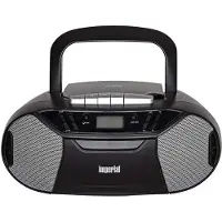 Imperial PBB 1 Boombox - CD/MP3 Speler - Cassette - FM Radio - Zwart