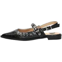Sub55 - Slingback Zwartlak Maat 37
