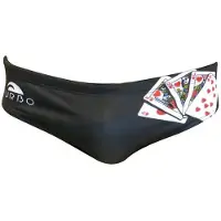 Turbo Scala Real Swimming Brief Zwart 4XL Man