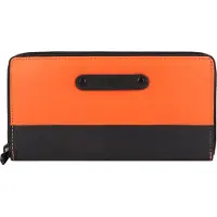 Green Burry Portemonnee 'Upcycled Tarpaulin ' oranje / zwart