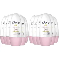 Dove - Deodorant - Roller - Invisible Care - 50ml x 12