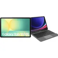 Samsung Galaxy Tab S10 FE 10,9 inch 128GB Wifi Zilver + Toetsenbord Hoes QWERTY
