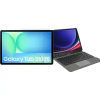 Samsung Galaxy Tab S10 FE 10,9 inch 128GB Wifi/5G Grijs EE+ Toetsenbord Hoes QWERTY