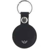 Golden Head Leren sleutelhanger Polo Schlüsselanhänger für AirTag 5113 Schwarz zwart
