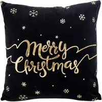 Gek op kussens! Merry christmas | 45 x 45 cm | kussenhoes | katoen/polyester