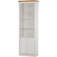Notio Living Anita- Boekenkast in klassiek landhuisdesign van grenenhoutE WH