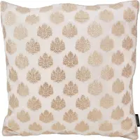 Gek op kussens! Nila ivory / rose | 45 x 45 cm | kussenhoes | polyester
