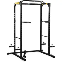 Dione Squat Rack - Power Rack - Krachtstation - Met optrekstang - 50 x 50