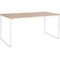 Loft 24 Mali|Eettafel 180 cm 8 plaatsen in Wit Eiken