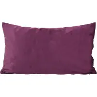 Gek op kussens! Velvet aubergine | 30 x 50 cm | kussenhoes | polyester