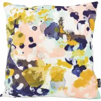 Gek op kussens! Sierkussen paint splatters #1 | 45 x 45 cm | katoen/polyester