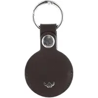 Golden Head Leren sleutelhanger Polo Schlüsselanhänger für AirTag 5113 Dunkelbraun donkerbruin
