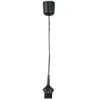 Techtube Pro E27 hanglamp fitting - Zwart -