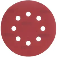 Radix - Schuurschijf - Pro - Klittenband 125 mm - P400 – 8 stofgaten (10 stuks)