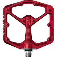 Crankbrothers CRANK BROTHERS Paar pedalen STAMP Rood