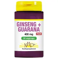 Nhp Ginseng guarana 400 mg puur 30 capsules