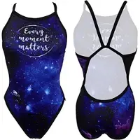 Turbo Nebula Revolution Swimsuit Blauw 9-10 Years Meisje
