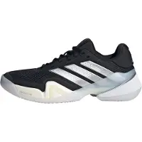 Adidas Sportschoen 'Barricade 14' zwart / zilver