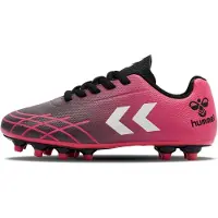 Hummel Sportschoen 'TOP STAR F.G. LC' magenta / zwart / wit