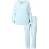 Ulla Popken Pyjama hemelsblauw