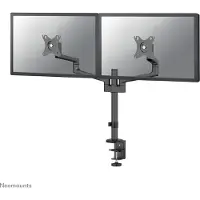 NeoMounts NEXT Lite DS60-425BL2 Ruimtebesparende Monitorarm Zwart