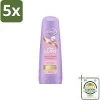Andrélon 5 x – Conditioner – Extra Glans – 200 ml - Grootverpakking - Extra Glans - Dof Haar - Zacht Haar - Glanzend Haar - Haar Verzorging