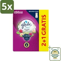 Glade 5 x - Touch & Fresh - Relaxing Zen - 10 ml - Grootverpakking - Geur - Frisheid - Ontspanning - Rust - Badkamer