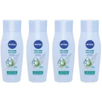 Nivea | 4 x 50 ml Volume en Kracht Shampoo | | reisformaat | miniflacon | fijn haar |