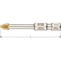 Rotec IMPACT schroefbit, diamond , PH3x50 (Phillips) (2st.)
