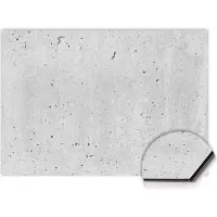 KitchenArt - Urban Cement Spatscherm - 80x55 cm - Spatscherm Achterwand Keuken - Spatwand Keuken