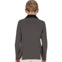 QHP Wedstrijdjas Juliet Kids Antraciet - 164