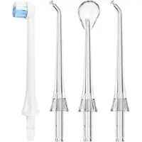 Dentect Waterflosser Opzetstukjes - Standaard opzetstukjes - Tongreiniger - Tandenborstelkop