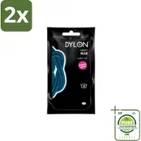 Dylon – Textielverf Handwas – Navy Blue – 50 g - Voordeelverpakking - 2 stuks - Navy Blue - Marineblauw