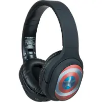 Ert Marvel Captain America Wireless Headphones Zwart