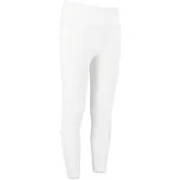 Kentucky Horsewear Horsewear - Rijbroek Miami – Meisjes – Rijlegging met Knee Grip – Wit – Maat 140 – Ademend & Elastisch