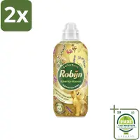 Robijn – Wasverzachter – Bohemian Blossom – 765 ml - Voordeelverpakking - 2 stuks - Wasverzachter - Bloemige geur
