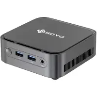 SOYO M4 Plus 2 – Intel N150 – 16GB LPDDR4 RAM – 512GB SSD – Windows 11 Pro – Dual Band WiFi 5 – BT 5.2 – 4K UHD – Compacte Mini Computer – Desktop PC