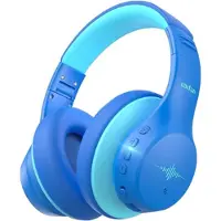 EarFun K4 Kids - Draadloze Kinderkoptelefoon - 85 dB Volumebegrenzing - LED Verlichting - 90 uur Batterijduur - Opvouwbaar - Paars