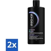 Syoss - Plex - Shampoo - Langdurige Styling - 440ml - Voordeelverpakking - 2 stuks