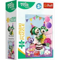 Trefl Trefliki Familie Mini Maxi-puzzel 20 stukjes - 22x16cm