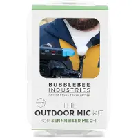 Bubblebee The Outdoor Mic Kit For Sennheiser ME 2-II, White