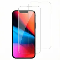 Accezz Gehard Glas Screenprotector 2-pack voor de Apple iPhone 13 Pro Max / 14 Plus