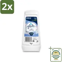 Glade - Gel - Pure Clean Linen - 150 g - Voordeelverpakking - 2 stuks - Linnengeur - Huisgeur
