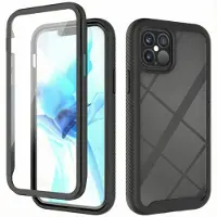 IMoshion 360° Full Protective Case voor de Apple iPhone 12 (Pro) - Zwart