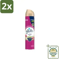 Glade - Luchtverfrisser Spray - Relaxing Zen - 300 ml - Voordeelverpakking - 2 stuks - Relaxen - Zen