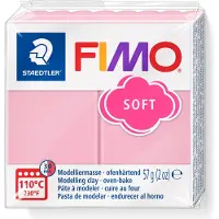 Staedtler 8020-T21 FIMO zachte ovenhardende polymeermodelleerklei - Aardbeiencr me (1 blok van 57 g)