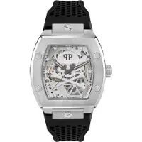 Philipp Plein Analoog horloge zwart / zilver