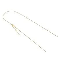 Orphelia Dames 925 Sterling Zilveren Ketting zonder Hanger - Goud ZK-2727/2